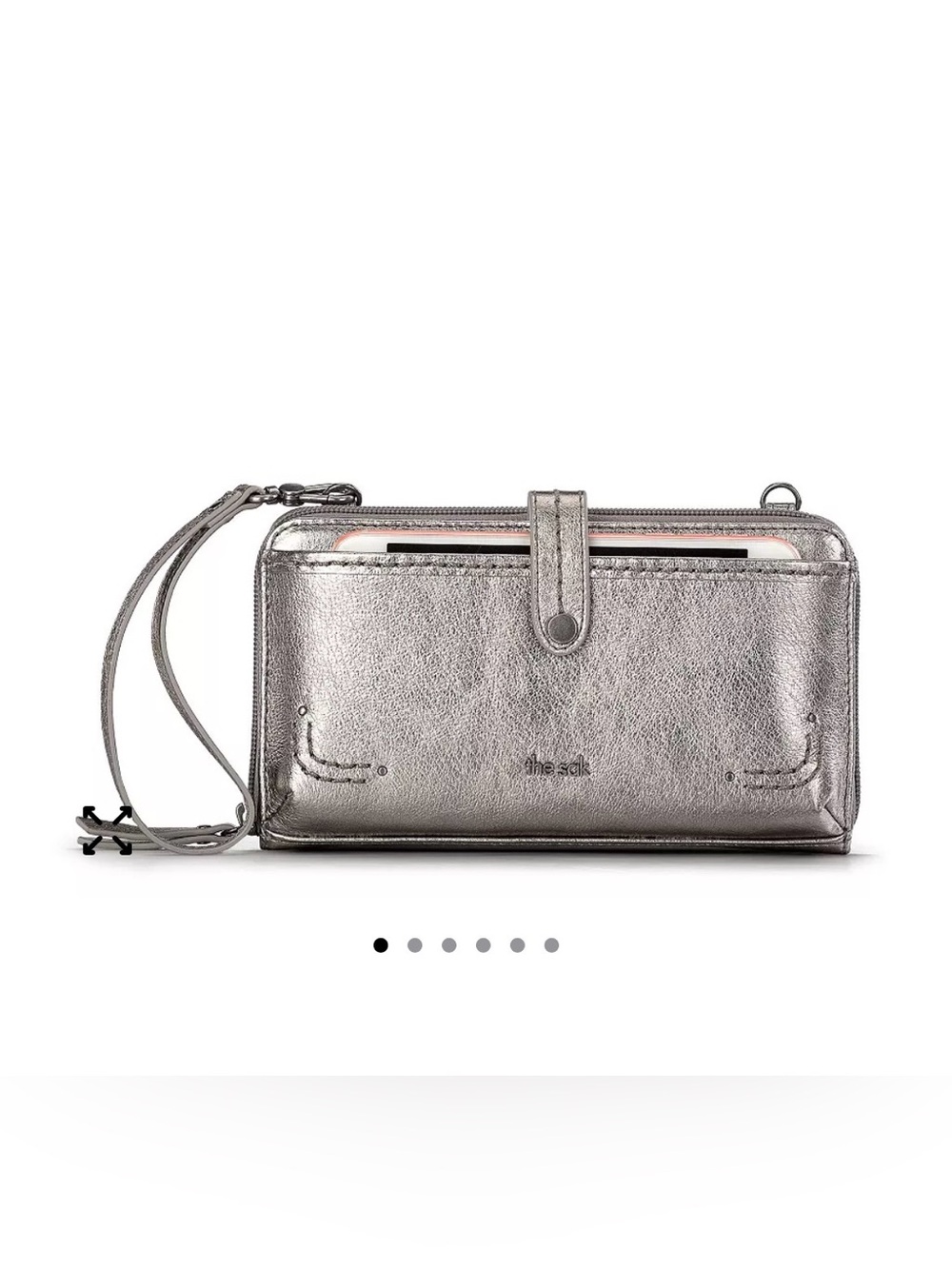 The Sak metallic crossbody